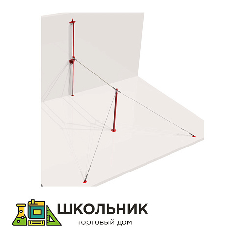 Перекладина гимнастическая пристенная универсальная