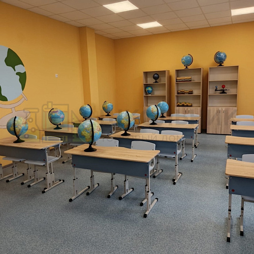 Готовый комплект для кабинета ГЕОГРАФИИ  по ПРИКАЗУ №838