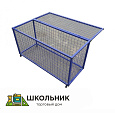 Тележка из металлической сетки для хранения и перевозки мячей