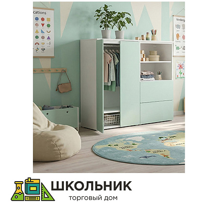 Шкаф с открытыми полками