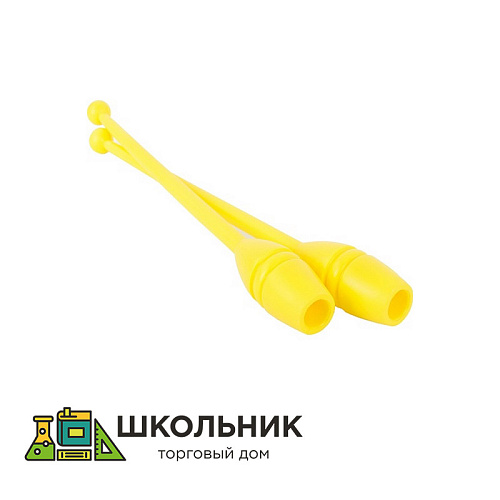 Булава гимнастическая, желтая