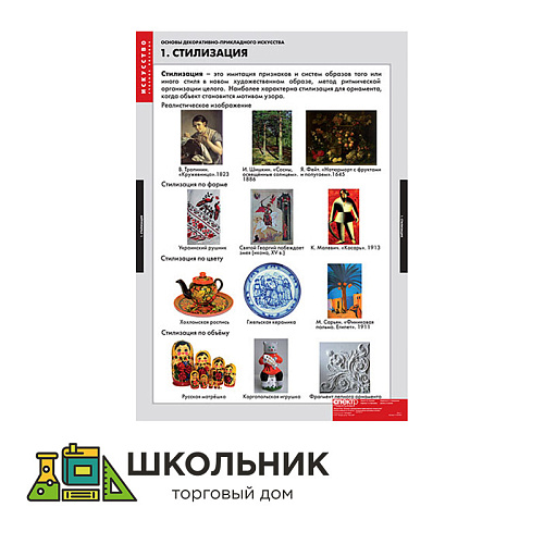 Основы декоративно-прикладного искусства