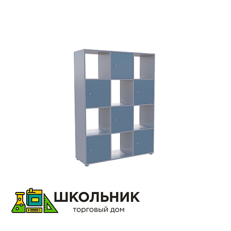 Стеллаж с 12 ячейками
