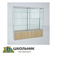 Витрина двухсекционная